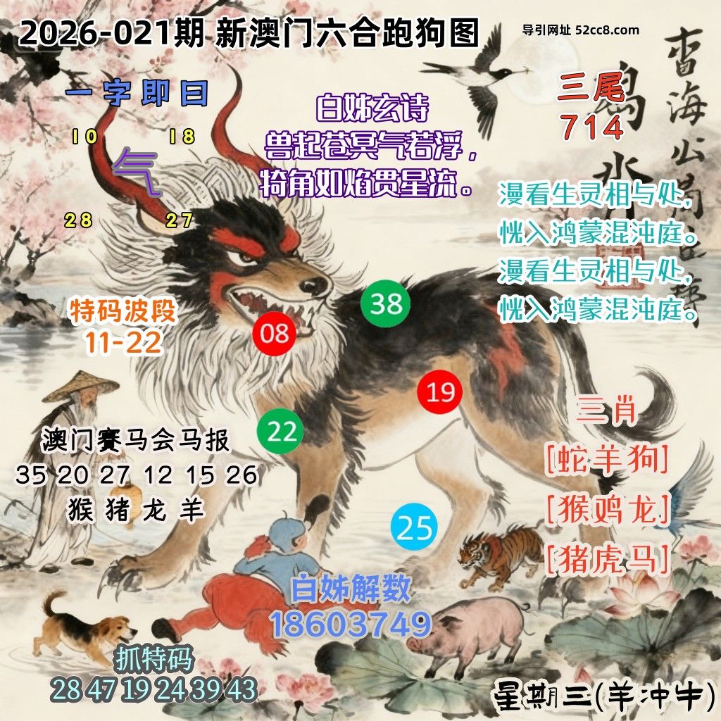 新澳门六合跑马图021期