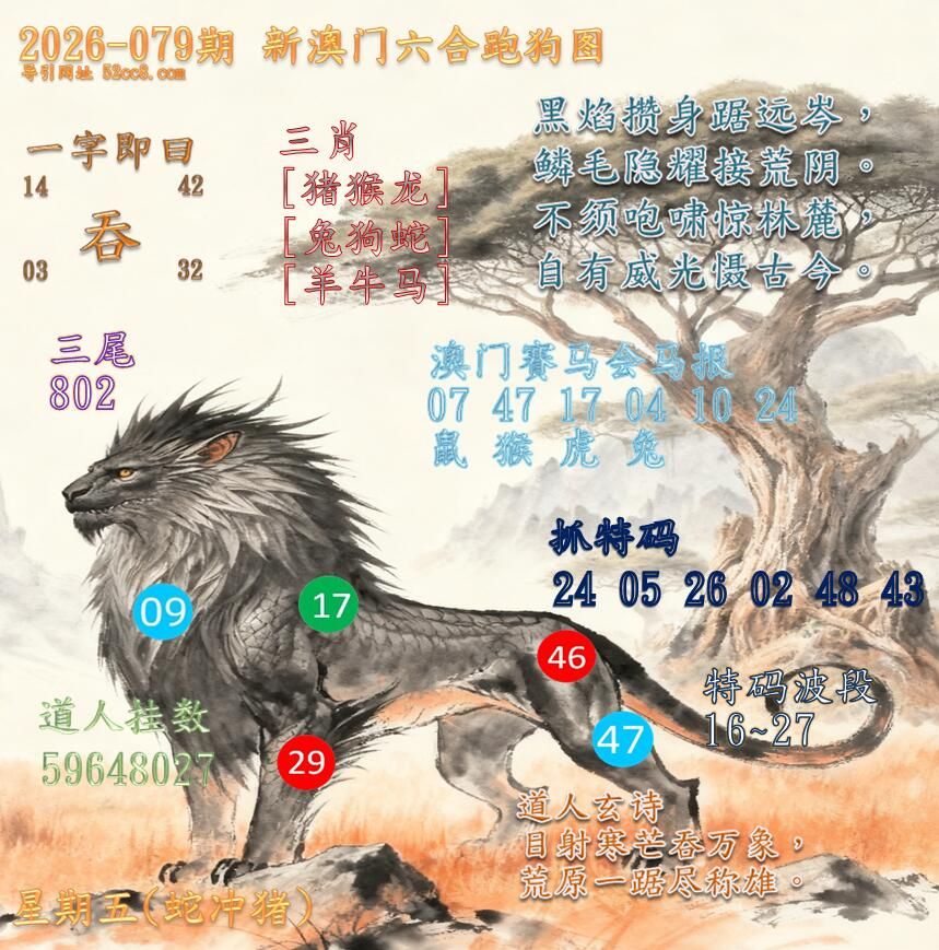 新澳门六合跑马图079期