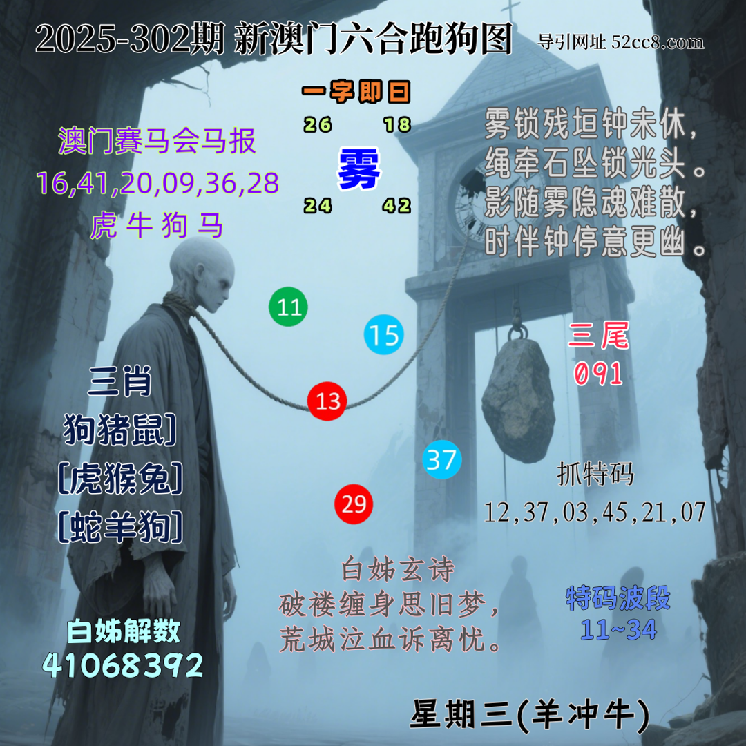 新澳门六合跑马图302期