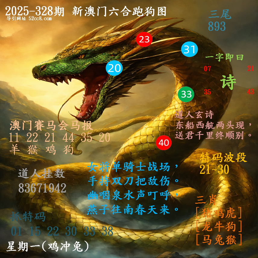 新澳门六合跑马图328期