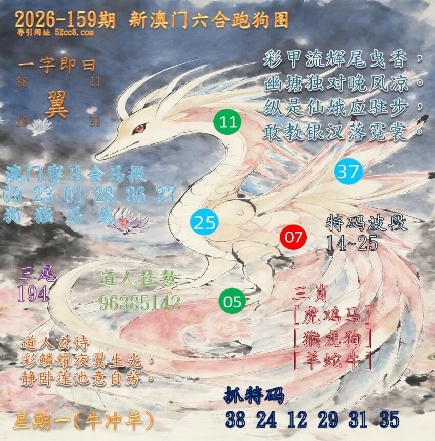 新澳门六合跑马图159期