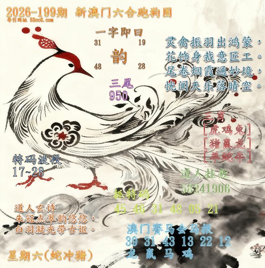 新澳门六合跑马图199期