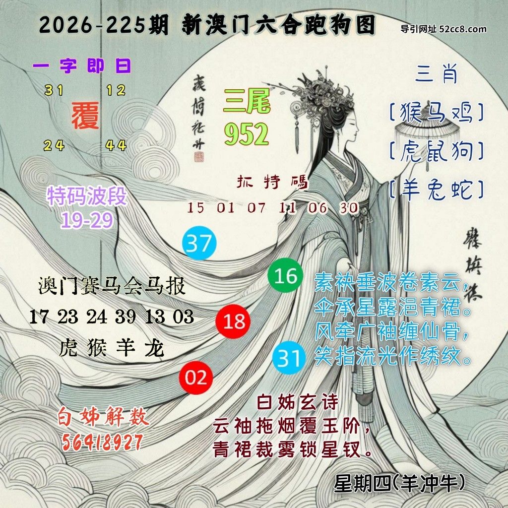 新澳门六合跑马图225期