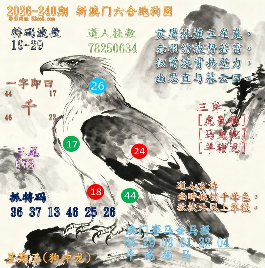 新澳门六合跑马图240期
