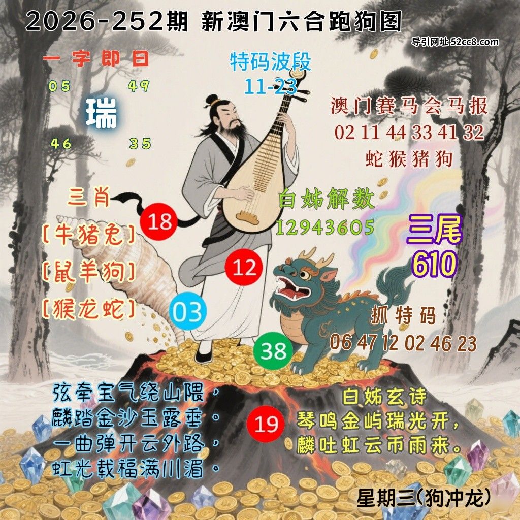 新澳门六合跑马图252期