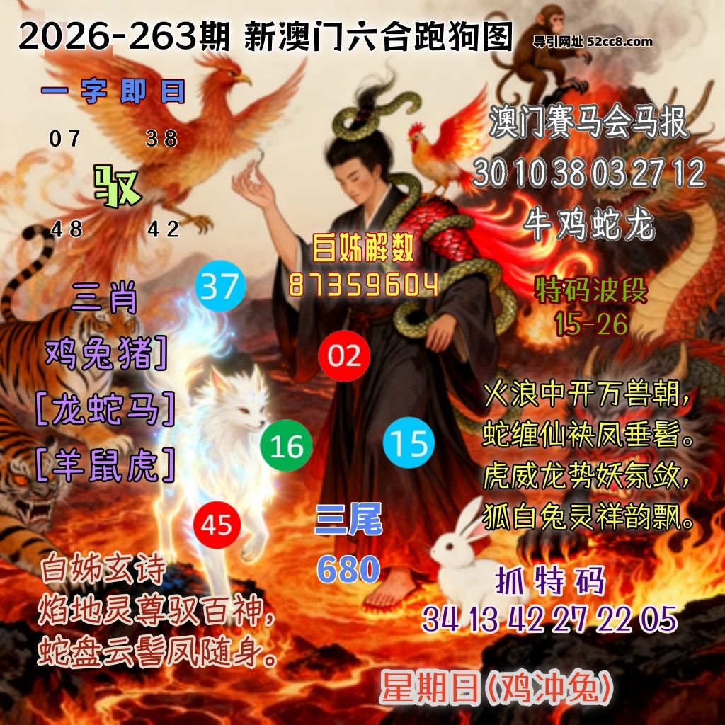 新澳门六合跑马图263期