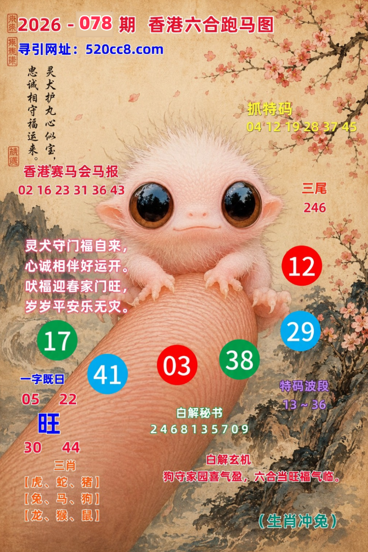 香港六合078期