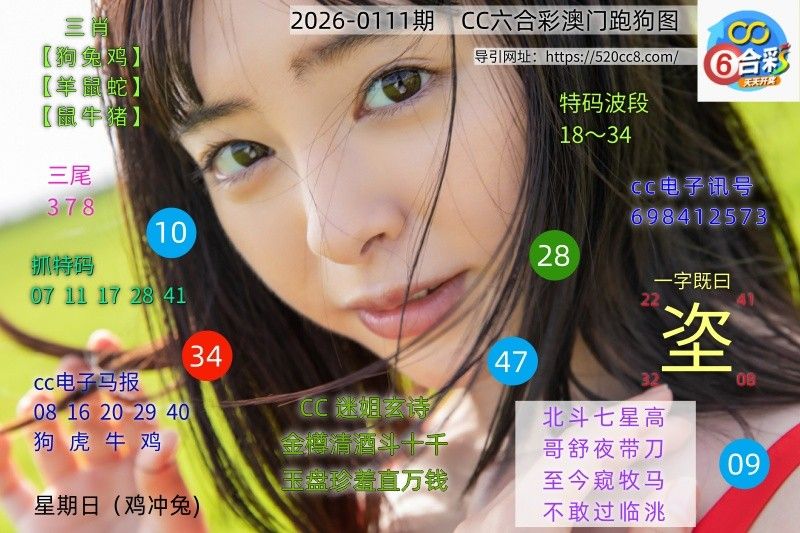 CC六合澳门跑马图0111期