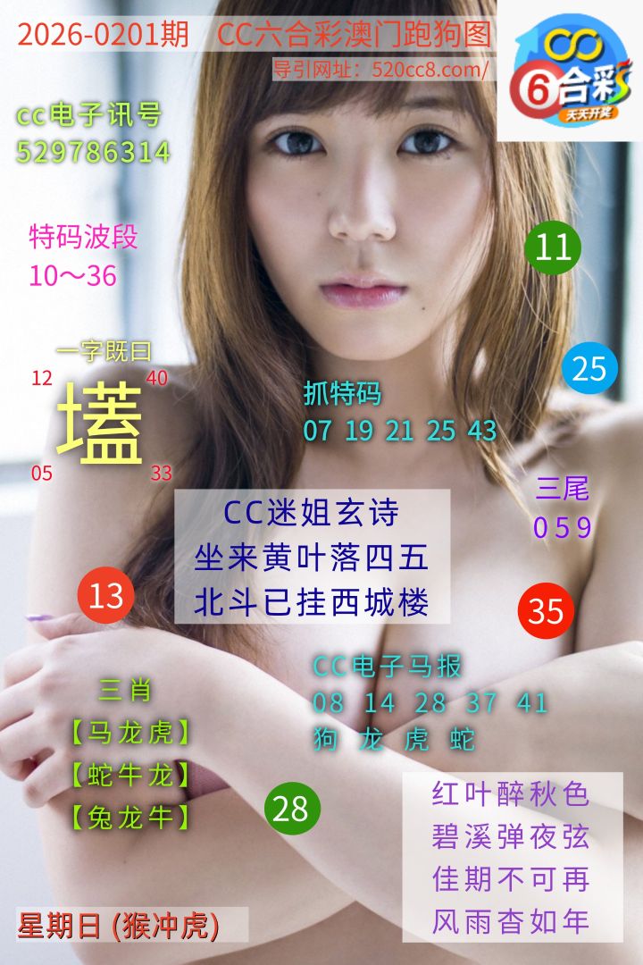 CC六合澳门跑马图0201期